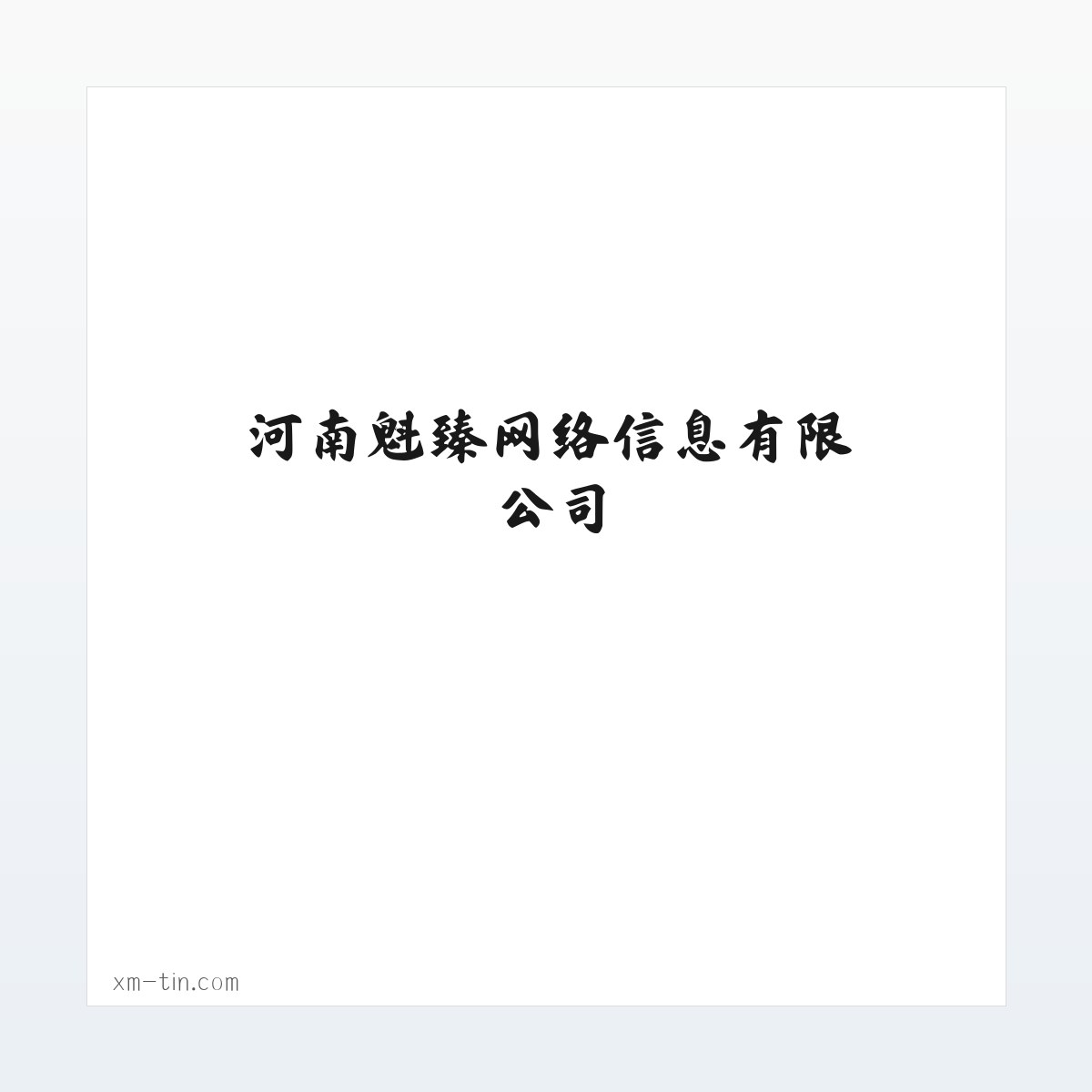 河南魁臻网络信息有限公司 方图